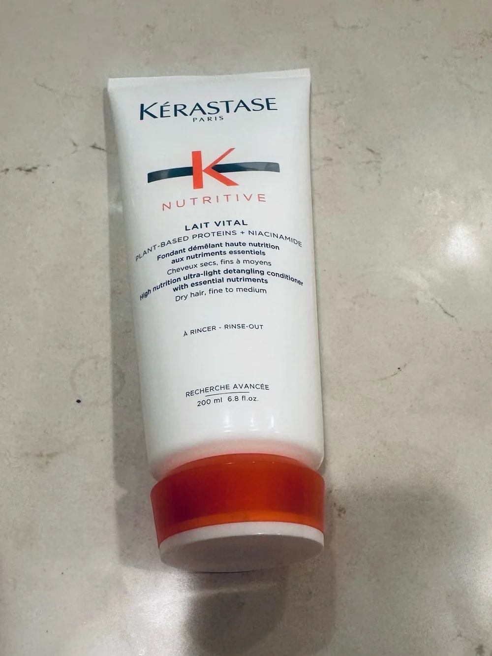 Brand new factory sealed Kerastase Lait Vital 6.8oz Nutritive Conditioner